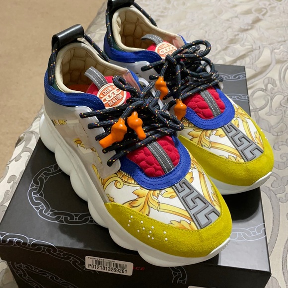 Versace Other - VERSACE Chain Reaction sneakers Sz.40
